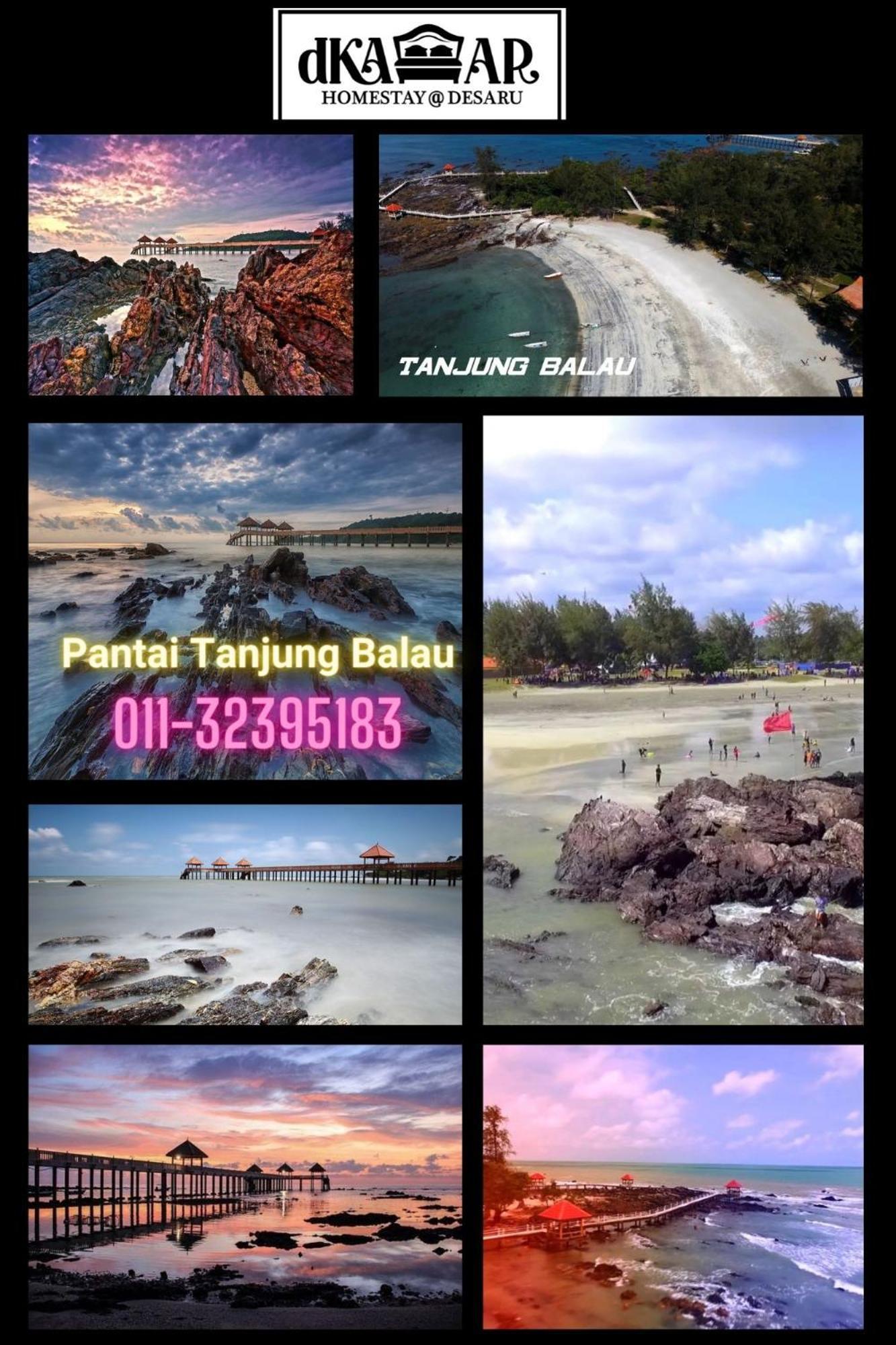 Dkamar Homestay At Desaru, Fully Aircond, Wifi, Coway, Street View 4 Min To Desaru Beach Kangkar Chemaran Buitenkant foto